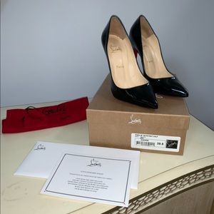 Christian louboutin pigalle 120 patent size 39.5